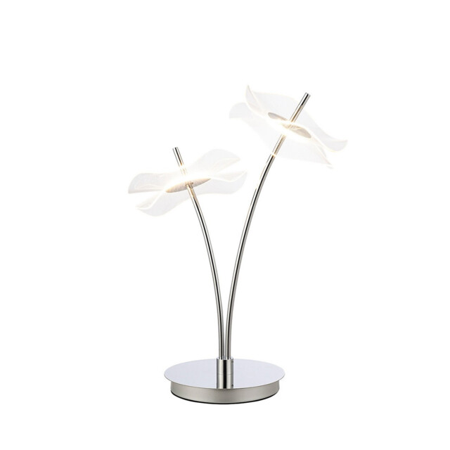 Amsterdam Table Lamp, 2 Light 6W LED, 4000K, 920lm, Polished Chrome - image 1