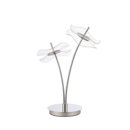 Amsterdam Table Lamp, 2 Light 6W LED, 4000K, 920lm, Polished Chrome - thumbnail 5