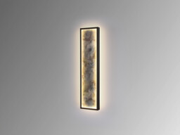 Stone 60cm Integrated LED Wall Lamp Black 3000-6000K - thumbnail 5
