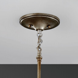 Lucia 1 Light Ceiling Mini Pendant Polished Silver, E27 - thumbnail 3