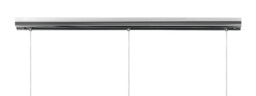 Khalifa Ceiling Pendant 3 X 6W LED 3000K Line Polished Chrome, Glass, 3240lm, - thumbnail 3
