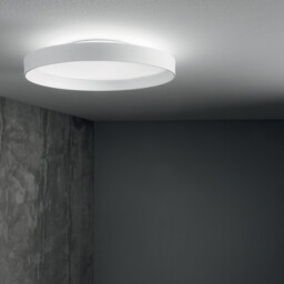 Fly Decorative Round Simple Flush White, 4000K - thumbnail 2