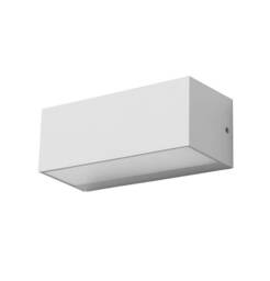 Ara 1 Light Outdoor Wall Light White IP65 - thumbnail 1