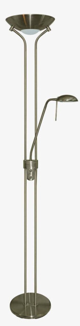 Mother and Child Floor Lamp Antique Brass with Dimmer, G9 - image 1