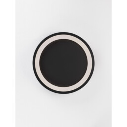 Oggy Integrated LED Semi Flush Light Sandy Black Aluminium LED 30W 230V 2223Lm 3000K - thumbnail 1