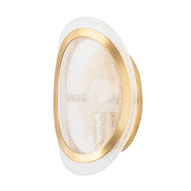 Danes 1 Light Wall Sconce Vintage Gold Leaf - image 1