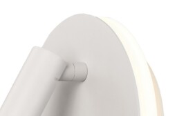 Fusion Wall + Reading Light, 6W + 3W LED, 3000K, 620lm Total, Individually Switched, White - thumbnail 5