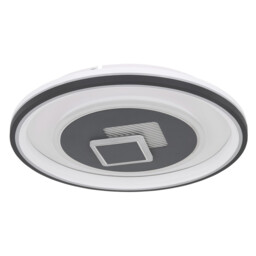 Sundi Integrated LED Semi Flush Ceiling Light White LED Dimmable 2700-6000K Remote Control - thumbnail 2
