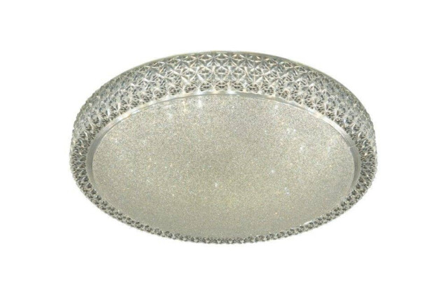 Integrated LED 1 Light Decorative Flush Ceiling Light White - image 1