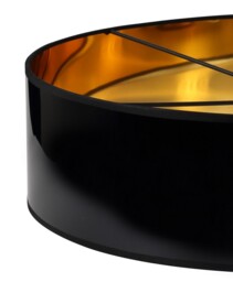 Jerusalem Round, 600 x 150mm Shade, Gold, Black - thumbnail 5