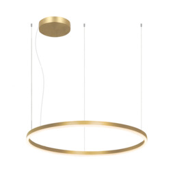 Latsia 60cm Pendant Ceiling Light Gold Matt LED 3000K Dimmable 43W