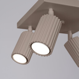 Karbon Ceiling Spotlight Clusters Taupe 4x GU10 - thumbnail 5