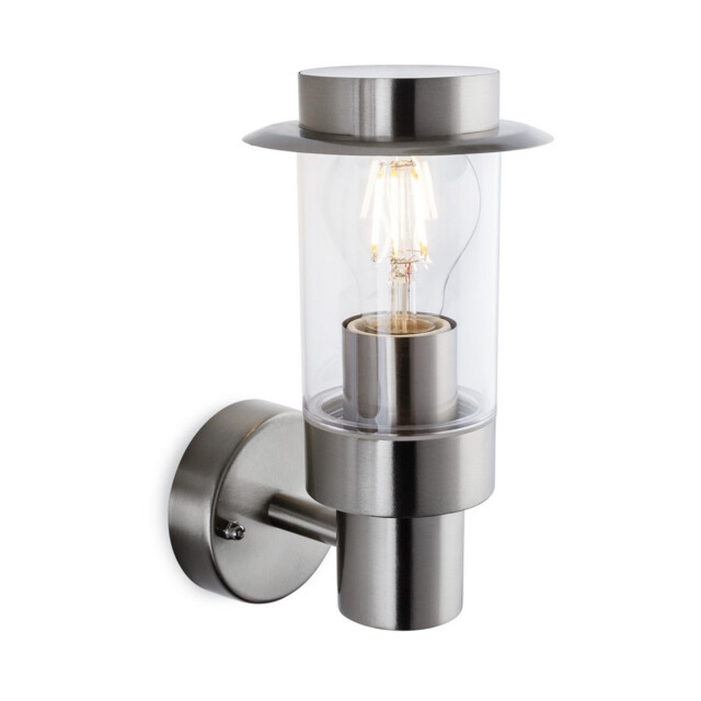 Darwin Outdoor Modern Wall Light Stainless Steel IP44, E27
