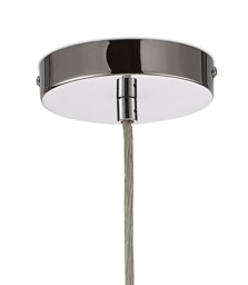 Cassidy Ceiling Pendant Spherical Interwinding Aluminium 6 Light G9 Silver, Chrome - thumbnail 5