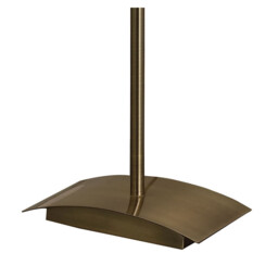 Pietra Floor Lamp 4 Light G9, Antique Brass, NOT LED/CFL Compatible - thumbnail 3