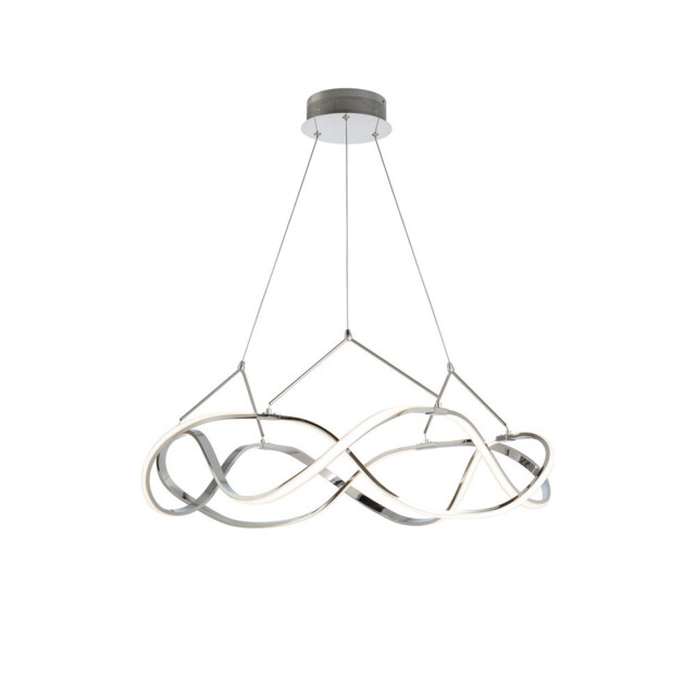 Molly Integrated LED Pendant Light, Chrome - image 1