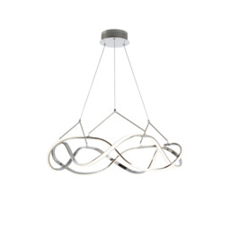 Molly Integrated LED Pendant Light, Chrome - thumbnail 1