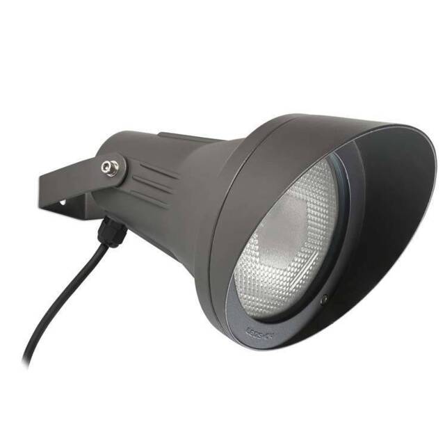 Esparta 1 Light Outdoor Spotlight Urban Grey IP65, E27 - image 1
