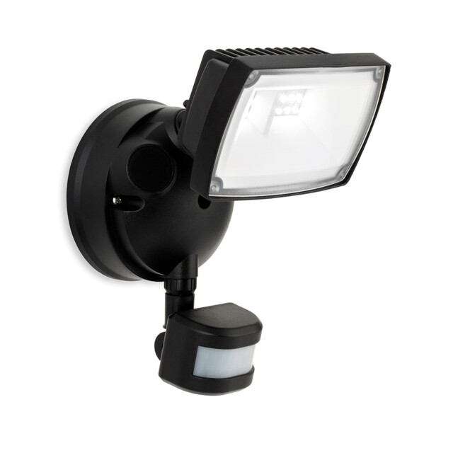Reflex LED Security Single Wall with PIR Black IP54 - image 1