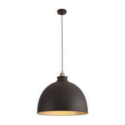 Carmel Xtra Large Ceiling Pendant, E27, Graphite, Satin Nickel, Silver - thumbnail 5