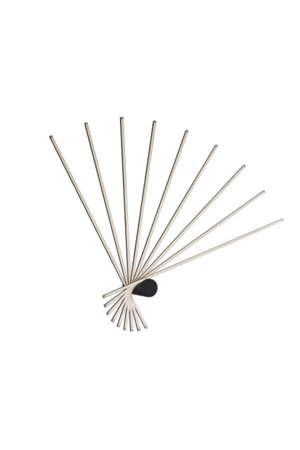 SHANGHAI LED Semi Flush Light Black 3860lm 3000K 120x100x25cm