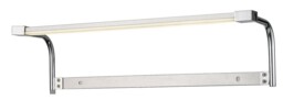 Sisley Wall Lamp 6W LED Chrome IP44 4000K, 420lm, Silver, Frosted Acrylic, Polished Chrome - thumbnail 3
