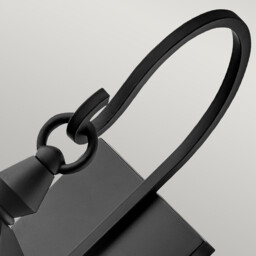 Hinkley Huntersfield Outdoor Wall Lantern Black, IP44 - thumbnail 3