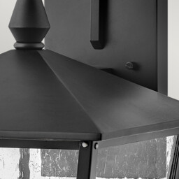 Hinkley Huntersfield Outdoor Wall Lantern Black, IP44 - thumbnail 5