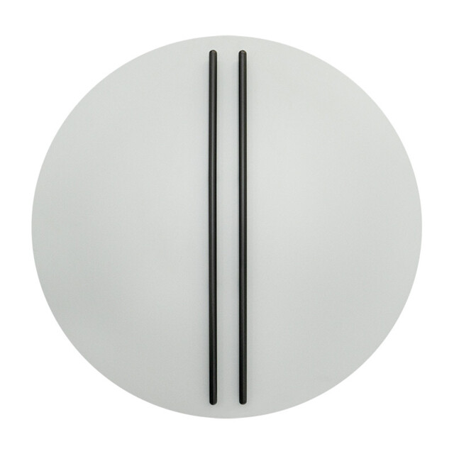 Neapolis 80cm Integrated Led Wall Lamp Sandy Grey-Black Matt LED 3000K Dimmable - image 1