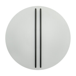 Neapolis 80cm Integrated Led Wall Lamp Sandy Grey-Black Matt LED 3000K Dimmable