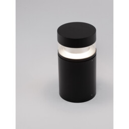 Tala Outdoor Pedestal Light Black Aluminium LED 12W 594Lm 3000K IP54 - thumbnail 3