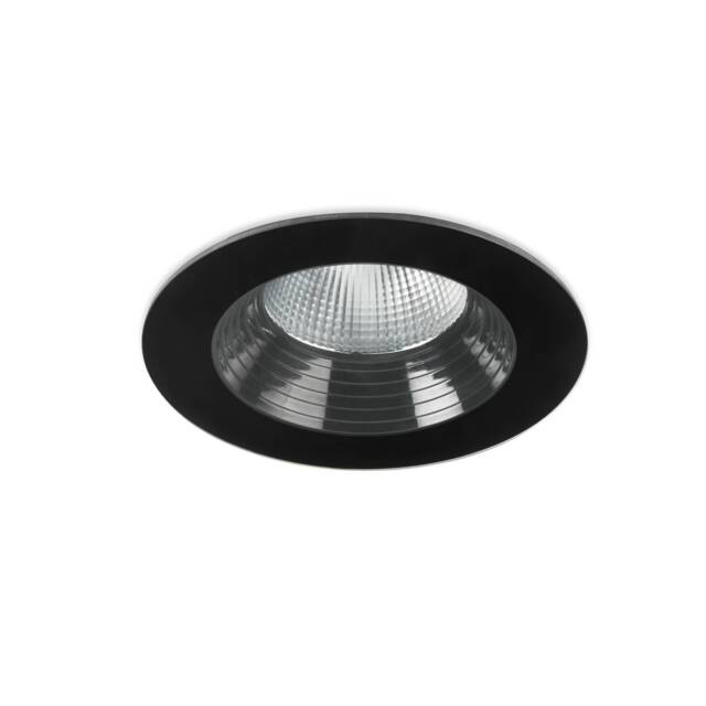 Dako Outdoor LED Recessed Downlight Black 17.5cm 1850lm 3000K IP65