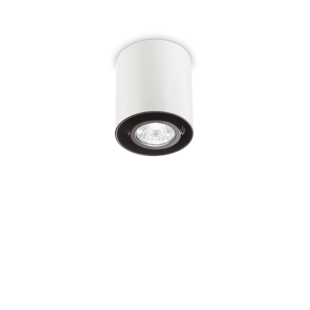 Mood 1 Light Small Round Surface Mounted Downlight White, GU10