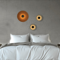 Veylis Flush Wall Lamp Grey-Black LED 3000K - thumbnail 2