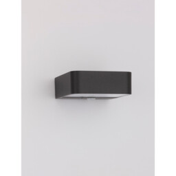 Trendo Outdoor Motion Sensor Wall Lamp Anthracite Aluminium, Glass LED 2W 219Lm 3000K IP65 Switched - thumbnail 3