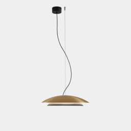 Noway Dome Pendant Ceiling Light Matte Gold LED 24.5W CCT 2700-3000-4000K Phase Cut Dimming - thumbnail 1