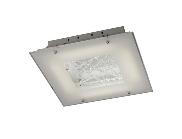 Felix Flush Ceiling 16W LED 3600K Polished Chrome, Crystal - image 1