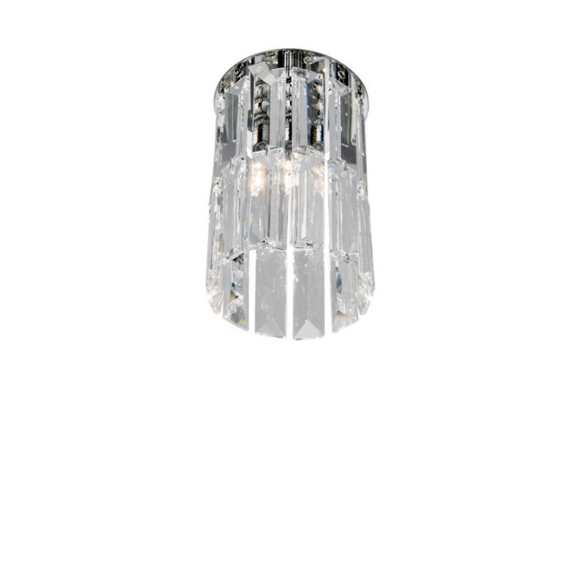 Prisma Designer Crystal Surface Mounted Spotlight Polished Chrome, 1x G9 - image 1