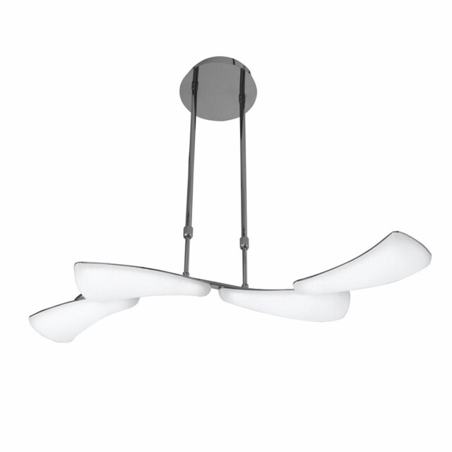 Mistral Telescopic 24W LED Line 3000K, 2160lm, Polished Chrome, Frosted Acrylic - image 1