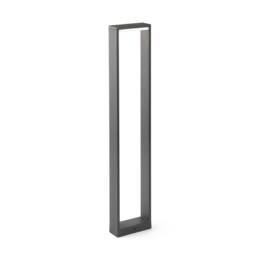 Alp LED Outdoor Tall Bollard Light Dark Grey IP54 - thumbnail 1