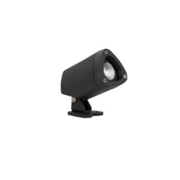 Mini Outdoor Display Light Sandy Black Aluminium, Glass LED 3W 303Lm 3000K IP65