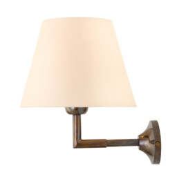 Kilkee Wall Light, Antique Brass