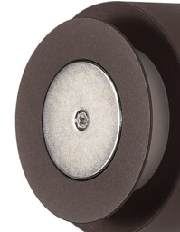 Altona Magnetic Base Wall Lamp, 12W LED 3000K 498lm, 20cm Vertical Hexagonal, Coffee - thumbnail 5