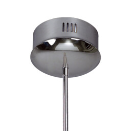 Otto Pendant 24 Light G4 Ring, Polished Chrome/Black Glass, NOT LED/CFL Compatible - thumbnail 3