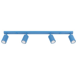 Karbon Ceiling Spotlight Bar Blue 4x GU10 - thumbnail 1