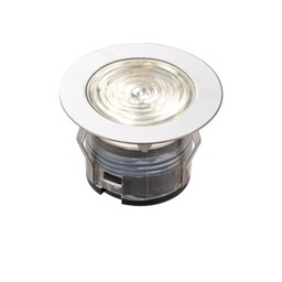 Ikonpro Cct LED 10 Light Outdoor Recessed Light Kit Polished Stainless Steel, Clear IP67 - thumbnail 5