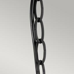 Luverne 1 Light Outdoor Ceiling Chain Lantern Rubbed Bronze, E27 - thumbnail 2