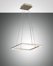 Bard LED Integrated Pendant Ceiling Light Light Gold Matt Glass