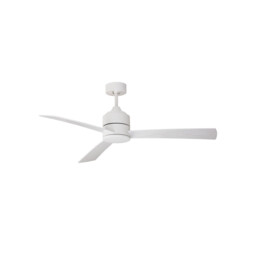Axel Ceiling Fan White Aluminium, White, Oak Plywood