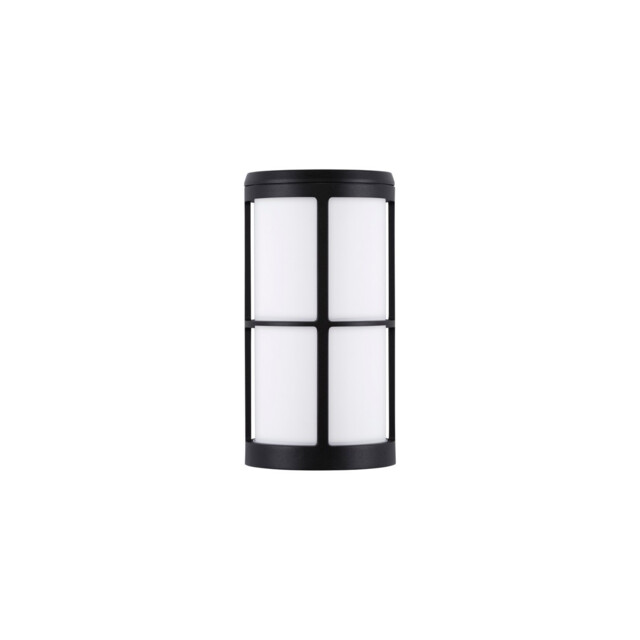 Stone Outdoor Wall Lantern Black Aluminium LED E27 IP54 - image 1